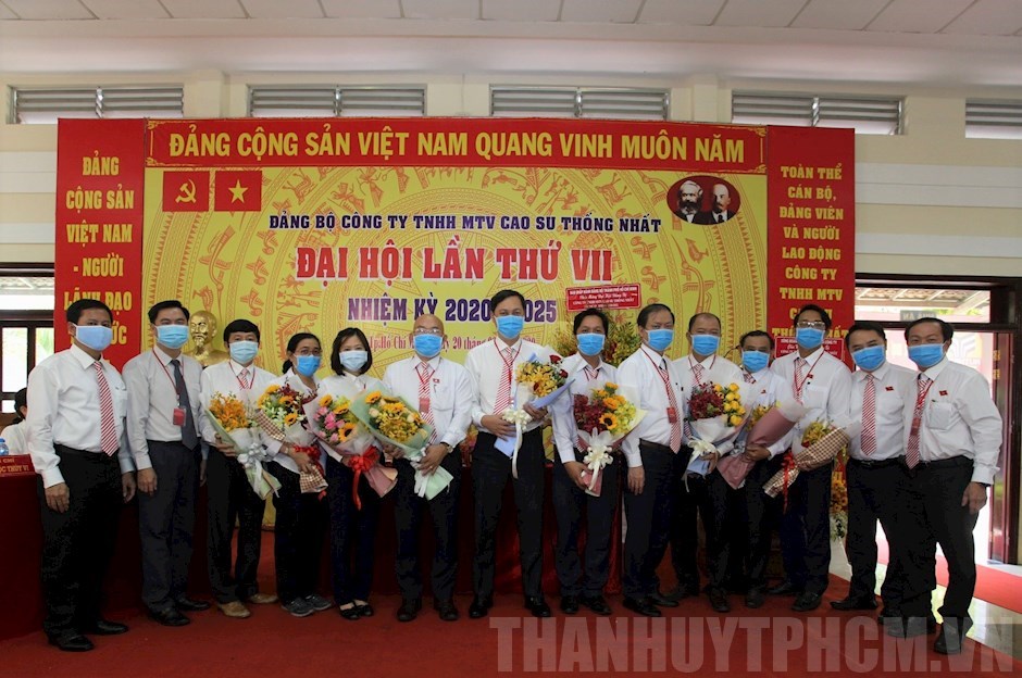 Đại hội Đảng bộ Công ty TNHH MTV Cao su Thống Nhất lần VII, nhiệm kỳ 2020-2025