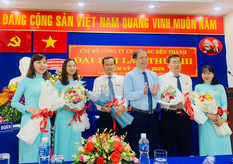 Đại hội Chi bộ Công ty cổ phần Cao su Bến Thành lần thứ XIII