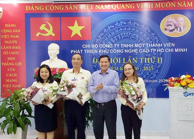 Đại hội Chi bộ Công ty TNHH MTV Phát triển Khu Công nghệ cao TPHCM lần II nhiệm kỳ 2020-2025