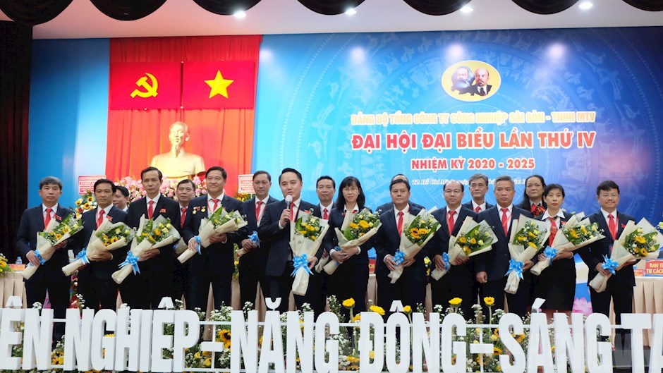 Đồng chí Nguyễn Hoàng Anh tái đắc cử Bí thư Đảng ủy Tổng Công ty Công nghiệp Sài Gòn