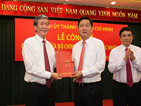 Đồng chí Đinh La Thăng giữ chức Bí thư Thành ủy TPHCM