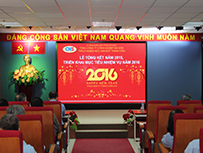 Lễ tổng kết năm 2015, triển khai mục tiêu nhiệm vụ năm 2016