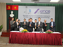 Tổng Công ty ký Biên bản ghi nhớ với Cơ quan Hợp tác Quốc tế JICA - Nhật Bản xây dựng Dự án xử lý nước thải công nghiệp tại Việt Nam