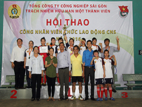 Hội thao công nhân viên chức lao động CNS năm 2016